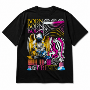 Born To Ride Oversized Black