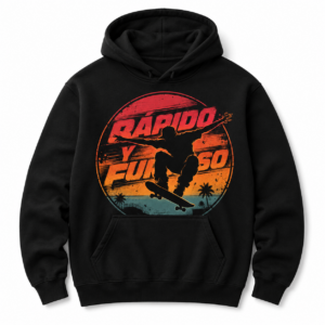 Rápido y Furioso Oversized Black