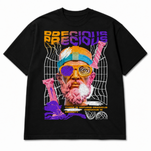 Precious Mind Oversized Black